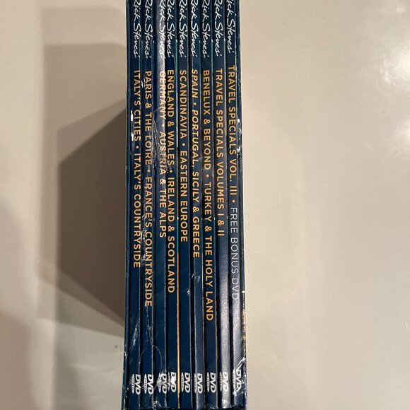 Rick Steves' Europe The 20-Year Anthology 17 DVD Set New Sealed (e/x) - Picture 3 of 7
